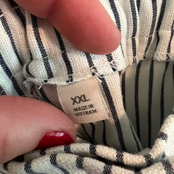 EVA Mendes Striped Pants Size XXL - Picture 5 of 10